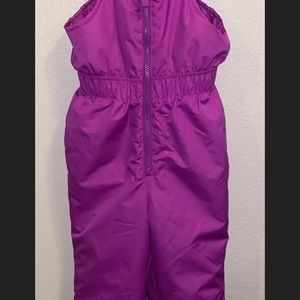 6/6x Girls Snow Bib purple/Pink